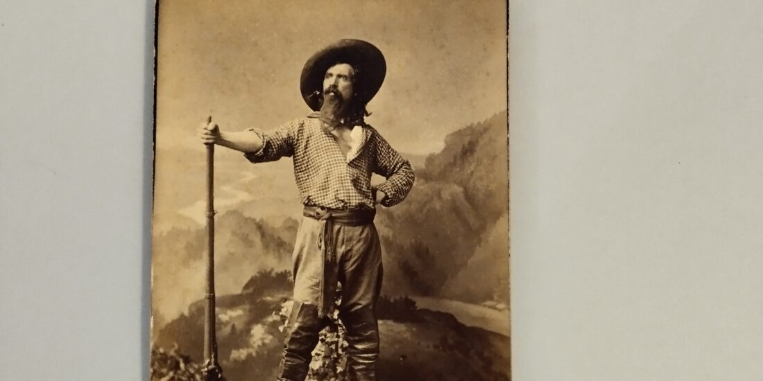 Buffalo Bill Cody, fotogrfafia di Napoleon Sarony