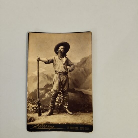 Buffalo Bill Cody, fotogrfafia di Napoleon Sarony