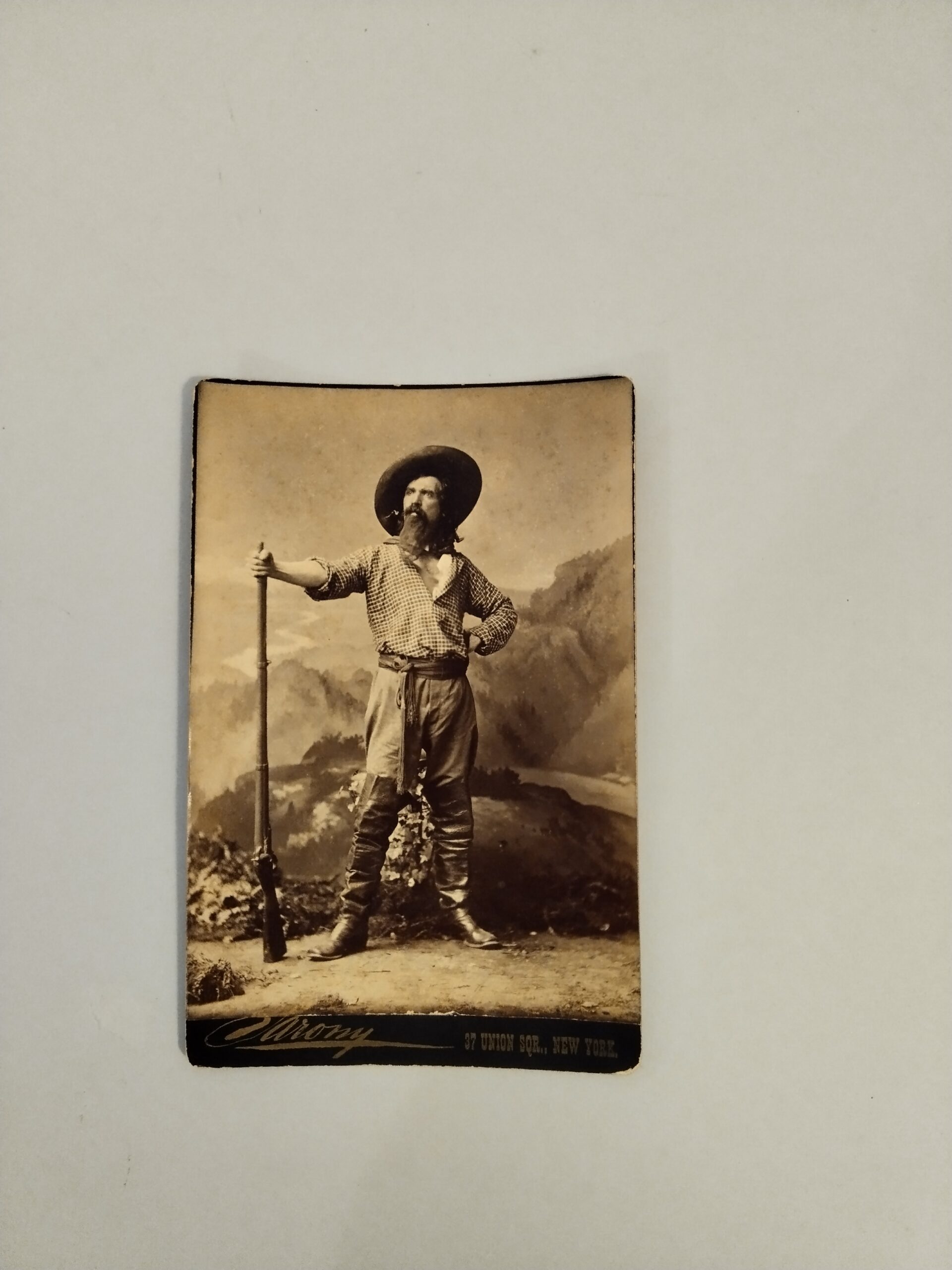 Buffalo Bill Cody, fotogrfafia di Napoleon Sarony