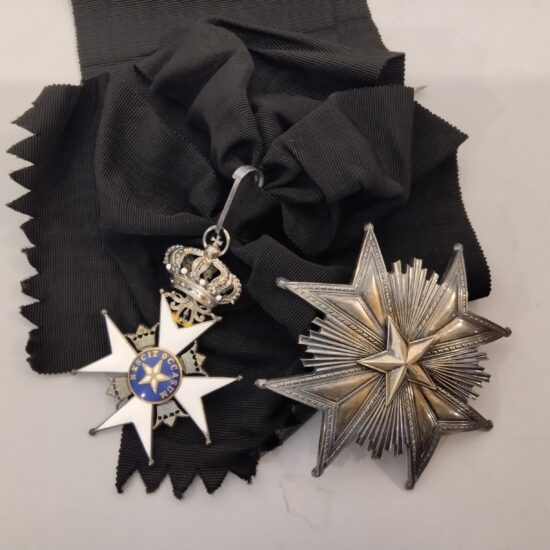 Order of the North Star, Grand Cross set, cased